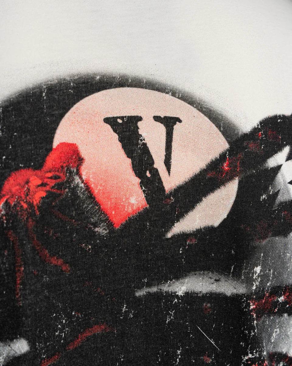 Vlone Streetweiser Tee In White - Hesperia