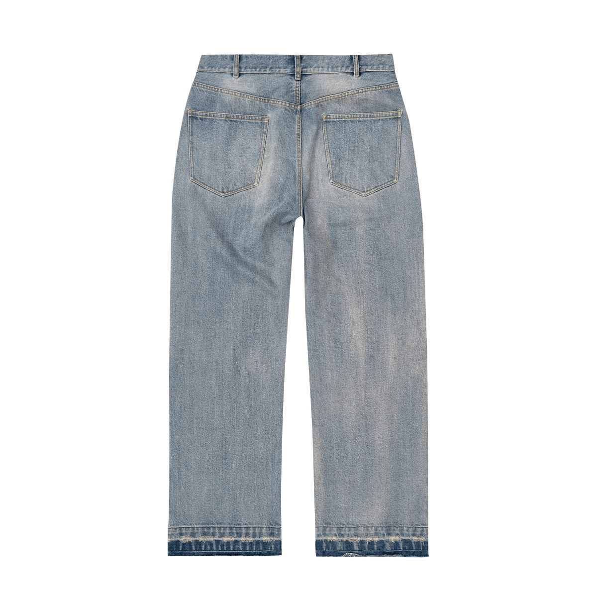 Bravest Studios Blue Baggy Denim - Hesperia