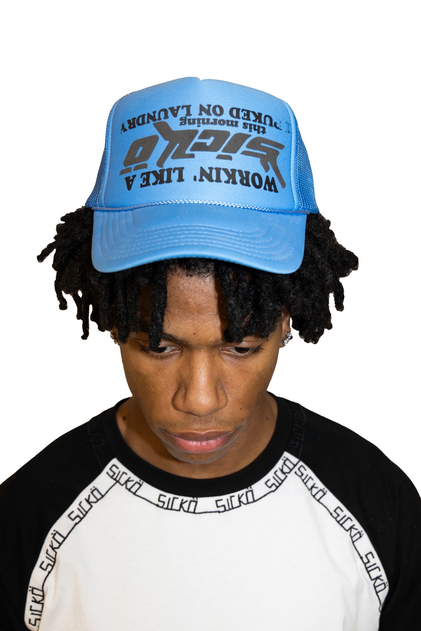 Sicko Dirty Laundry Trucker In Blue