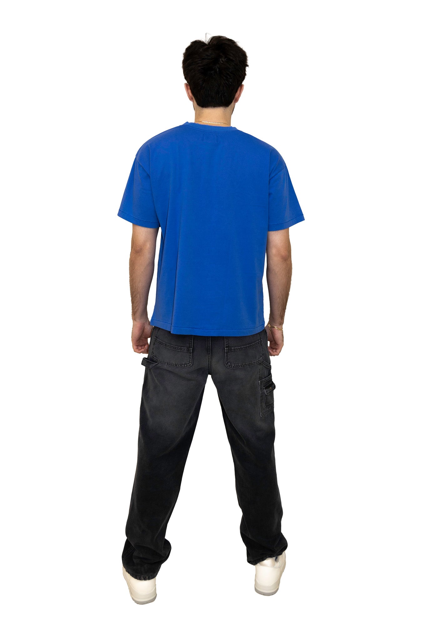 Elwood Oversized Core Tee in Cobalt