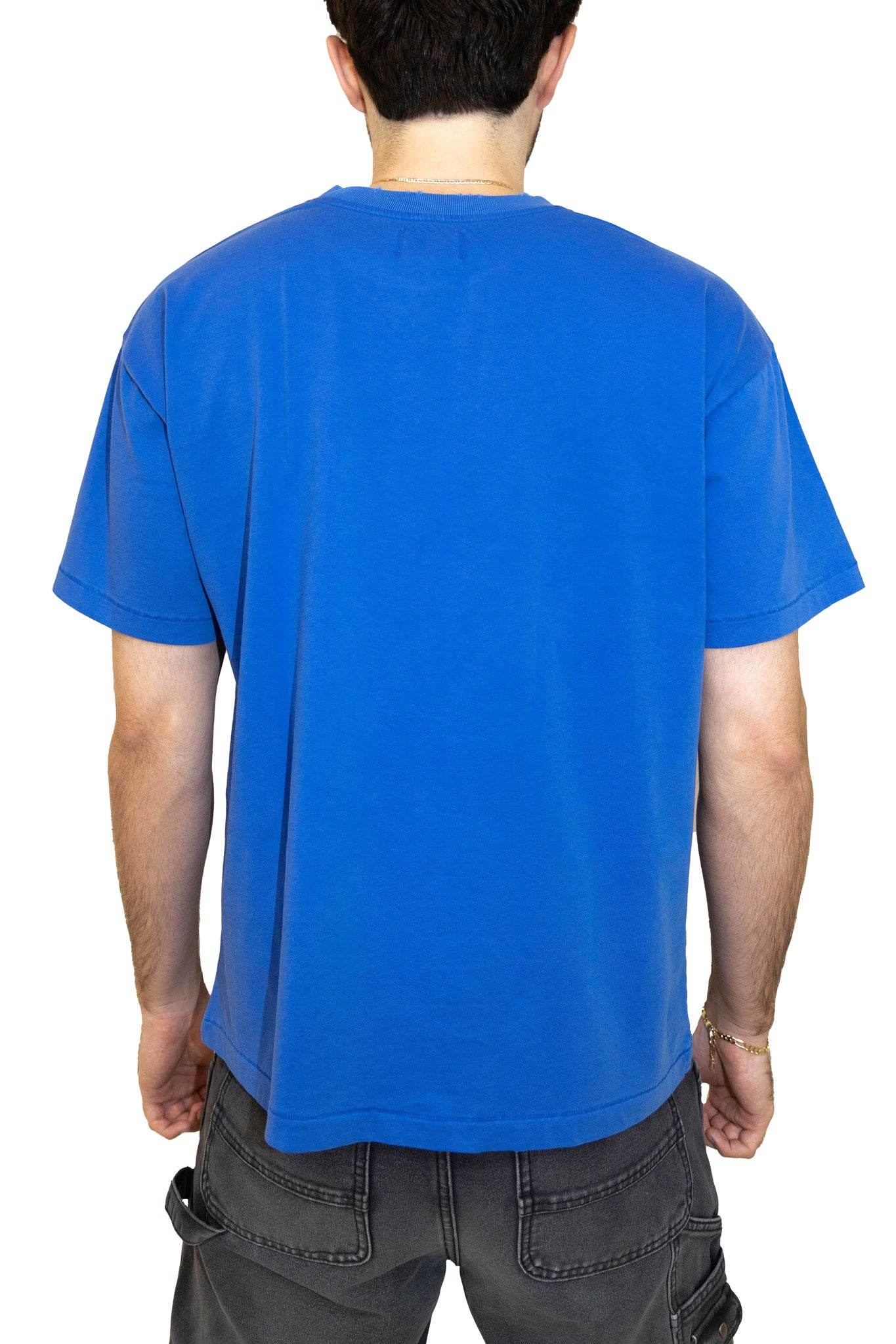 Elwood Oversized Core Tee in Cobalt - Hesperia