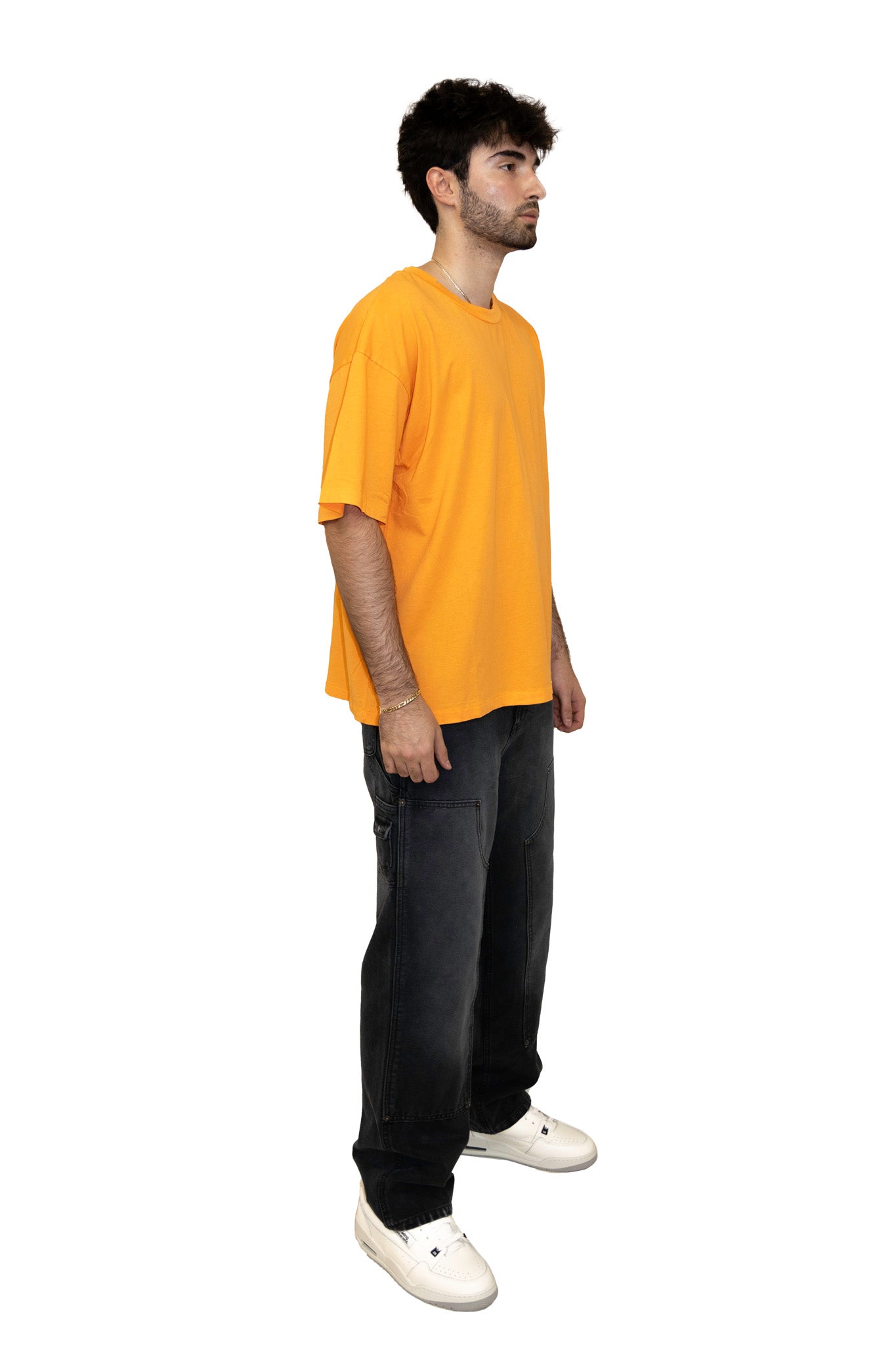 Elwood Oversized Core Tee Orange