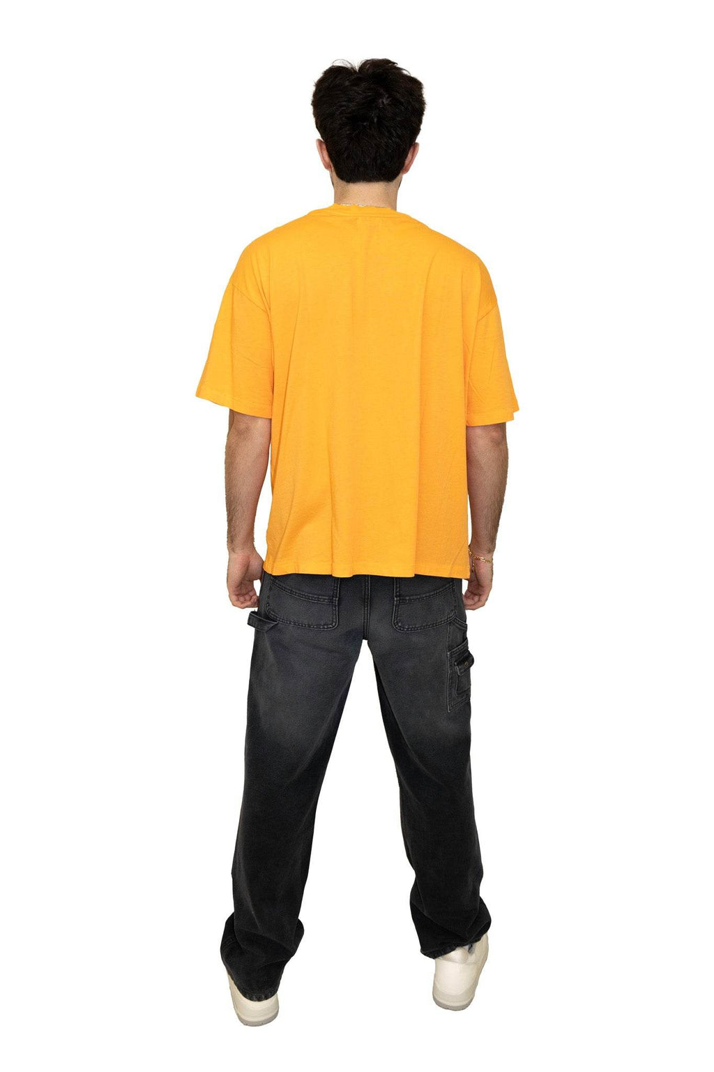 Elwood Oversized Core Tee Orange - Hesperia