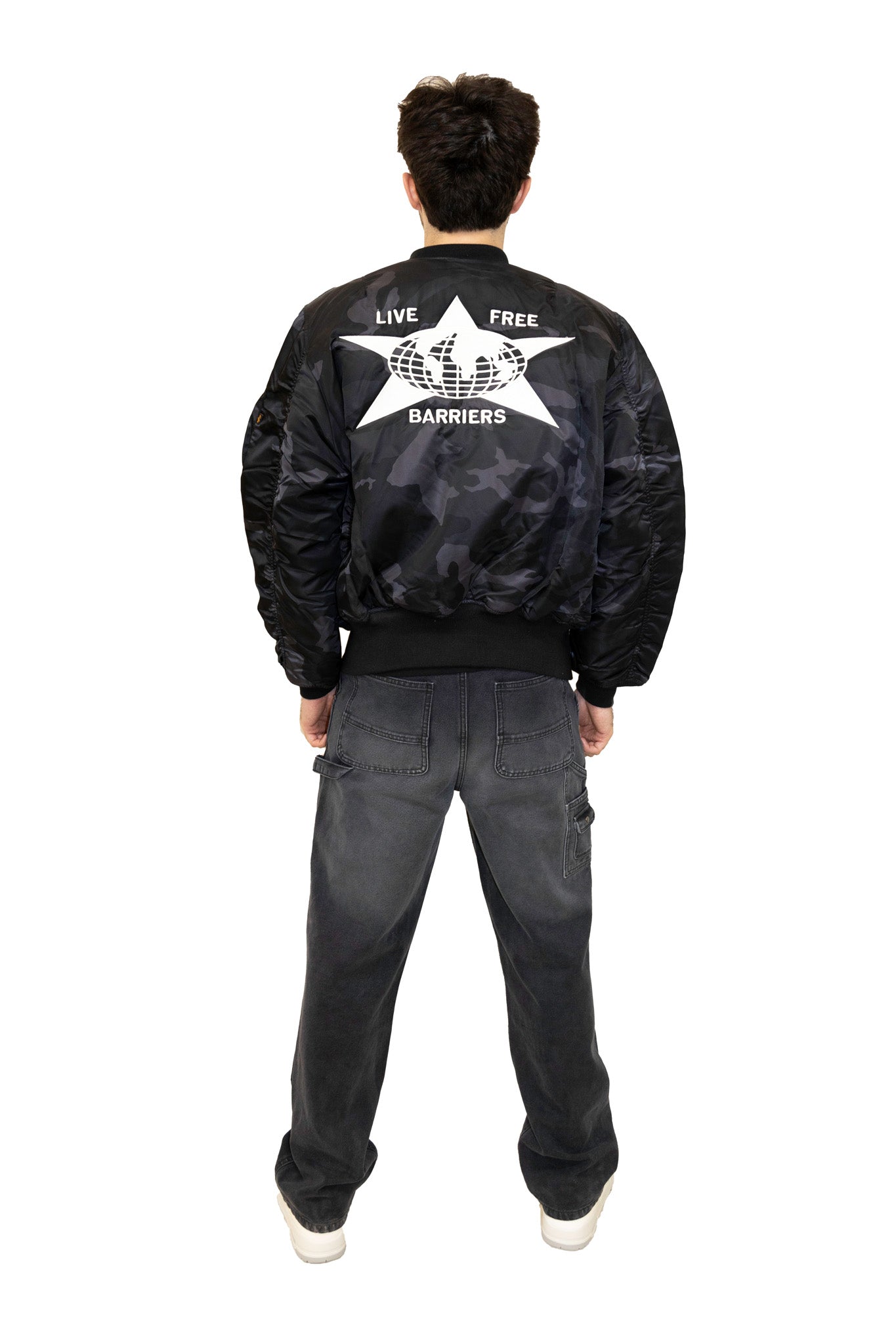 Barriers Patchwork Bomber Jacket 2