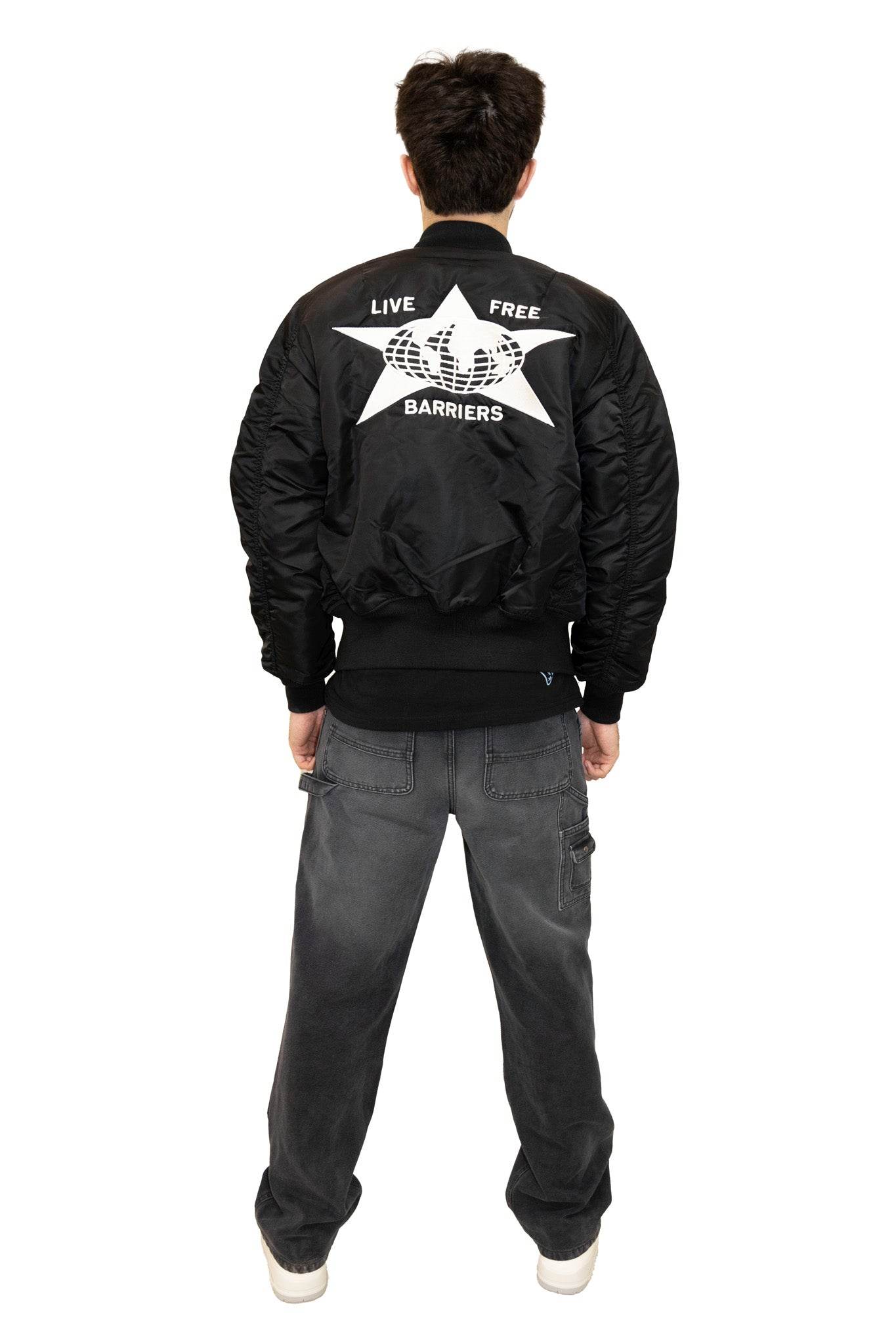 Barrriers Patchwork Bomber Jacket 1 - Hesperia