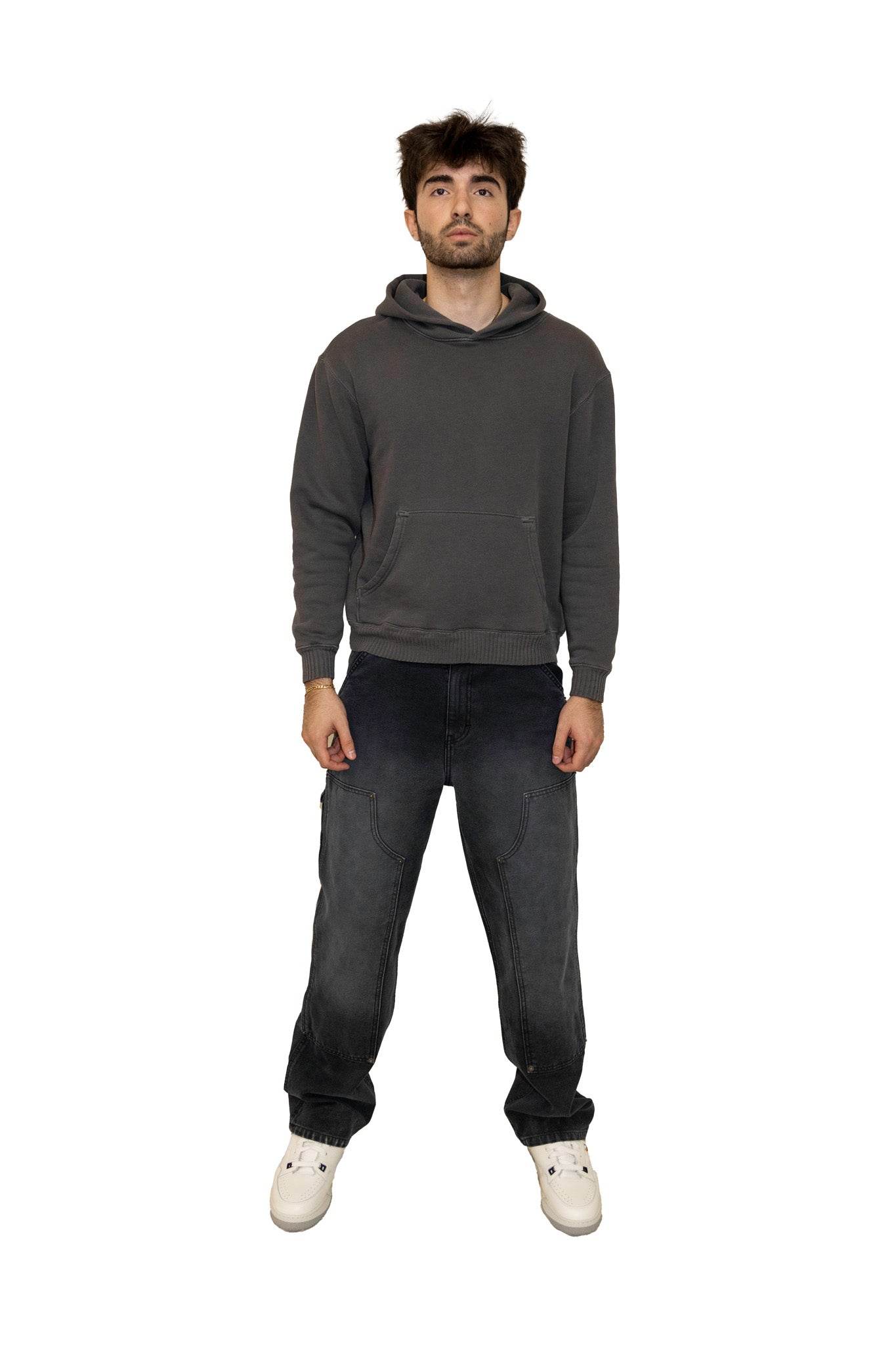 Elwood Core Hoodie Vintage Gravel - Hesperia