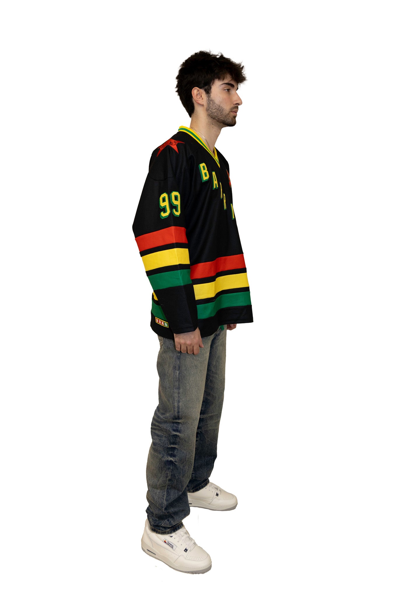 Barriers Hockey Jersey Black/Red/Yellow