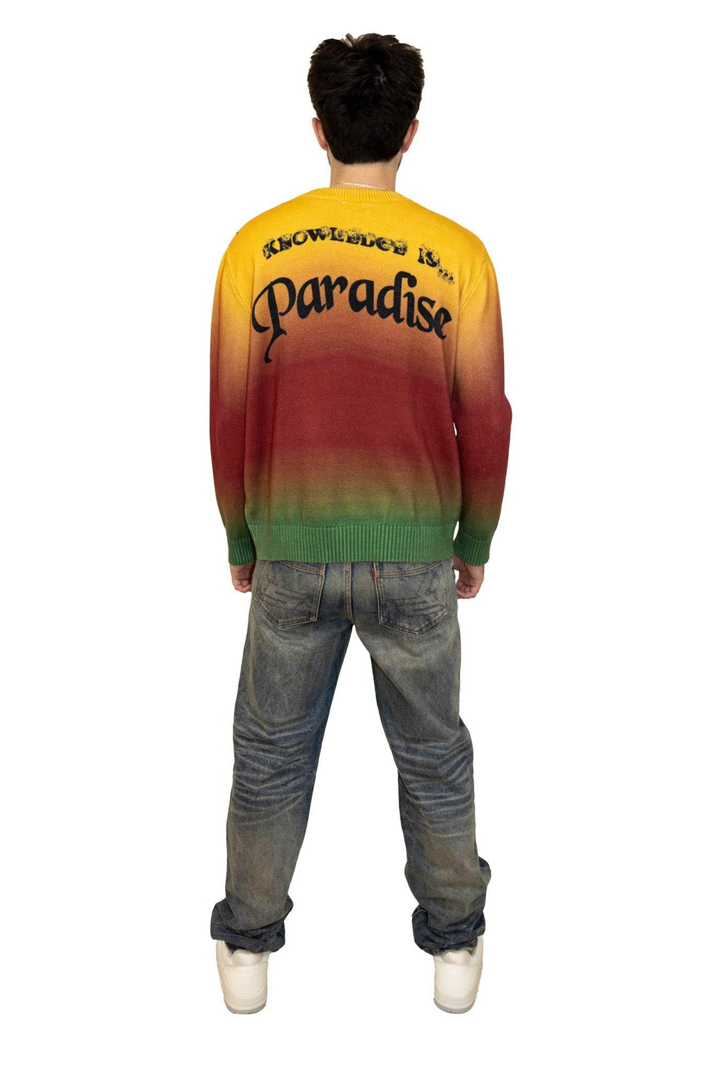 Barriers Paradise Knit Sweater Gradient - Hesperia
