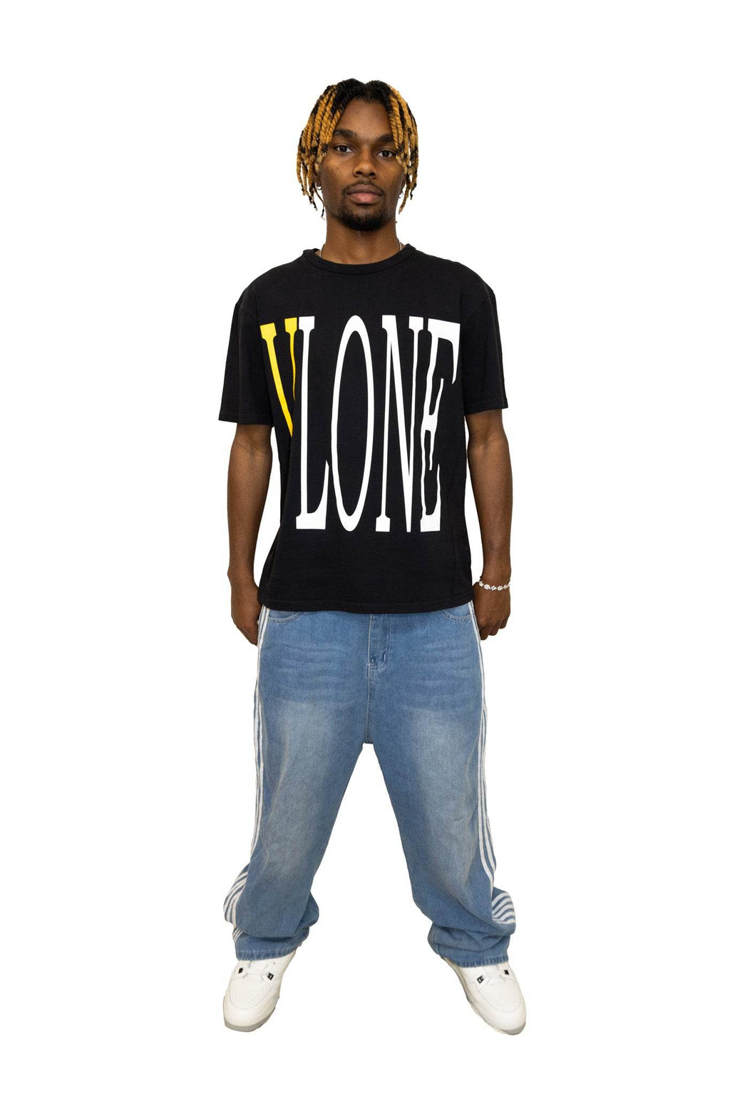 Vlone Friends Tee in Yellow - Hesperia