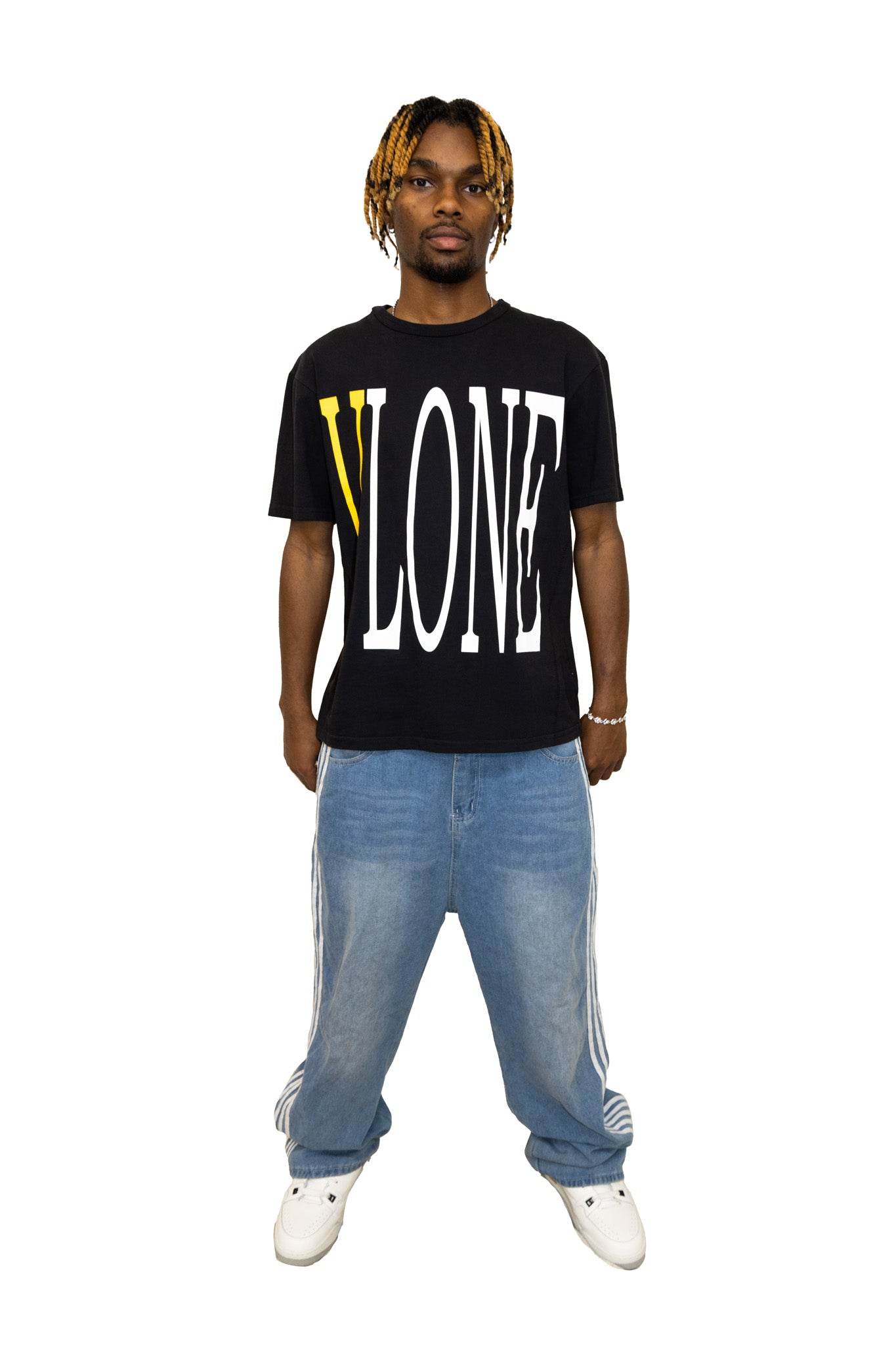 Vlone Friends Tee in Yellow - Hesperia