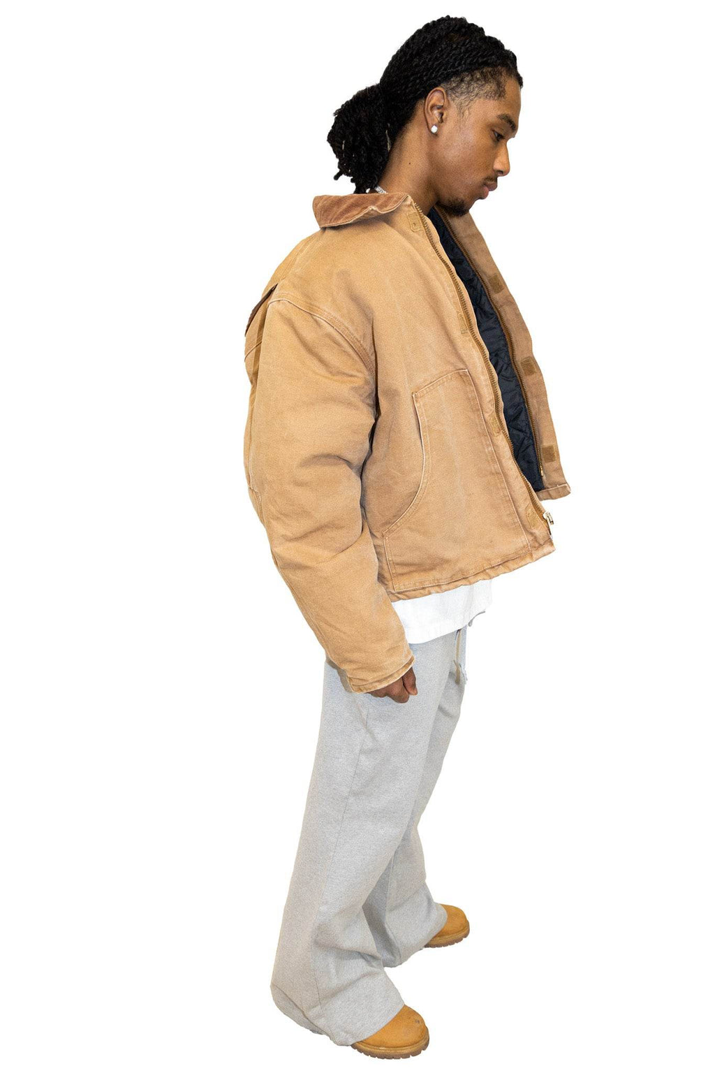 Labeless Boyfriend Bootcut Joggers - Hesperia