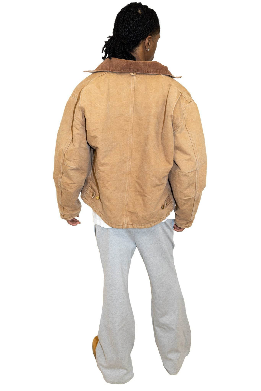 Labeless Boyfriend Bootcut Joggers - Hesperia