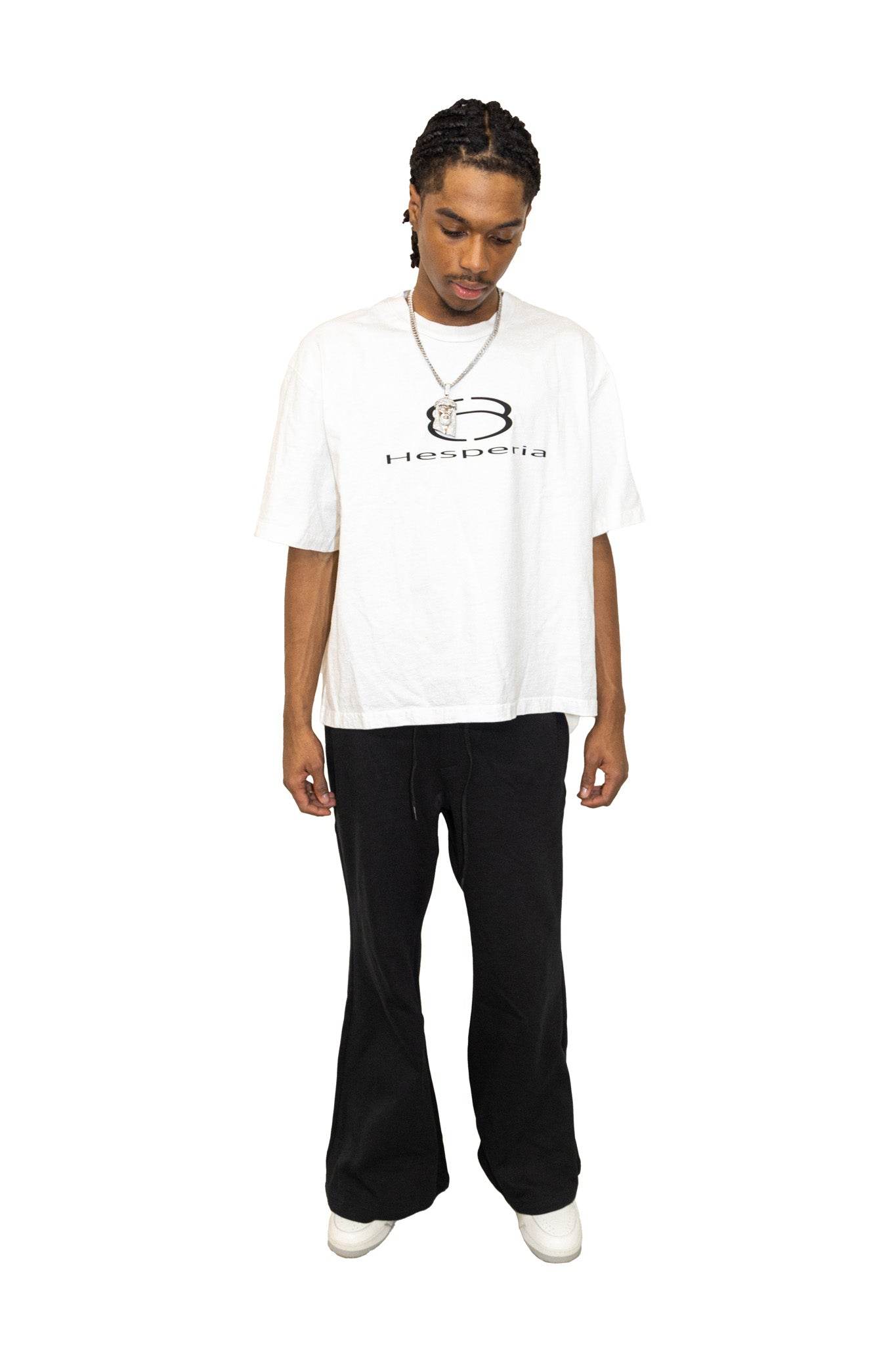 Labeless Boyfriend Bootcut Joggers - Hesperia