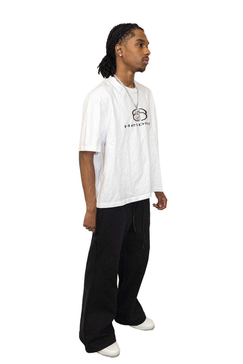 Labeless Boyfriend Bootcut Joggers - Hesperia