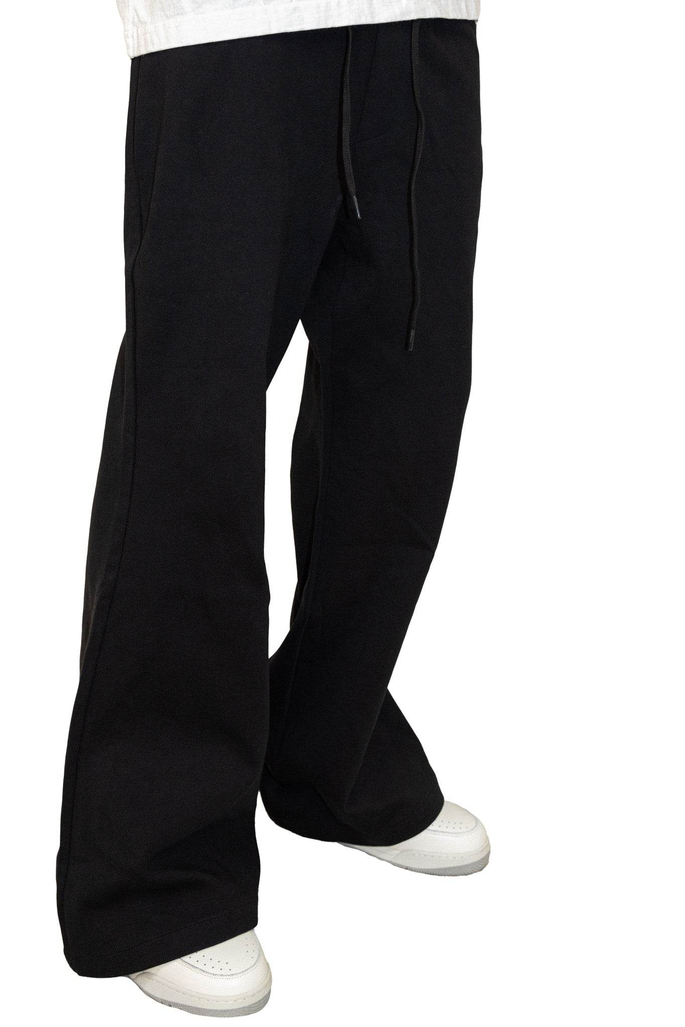 Labeless Boyfriend Bootcut Joggers - Hesperia