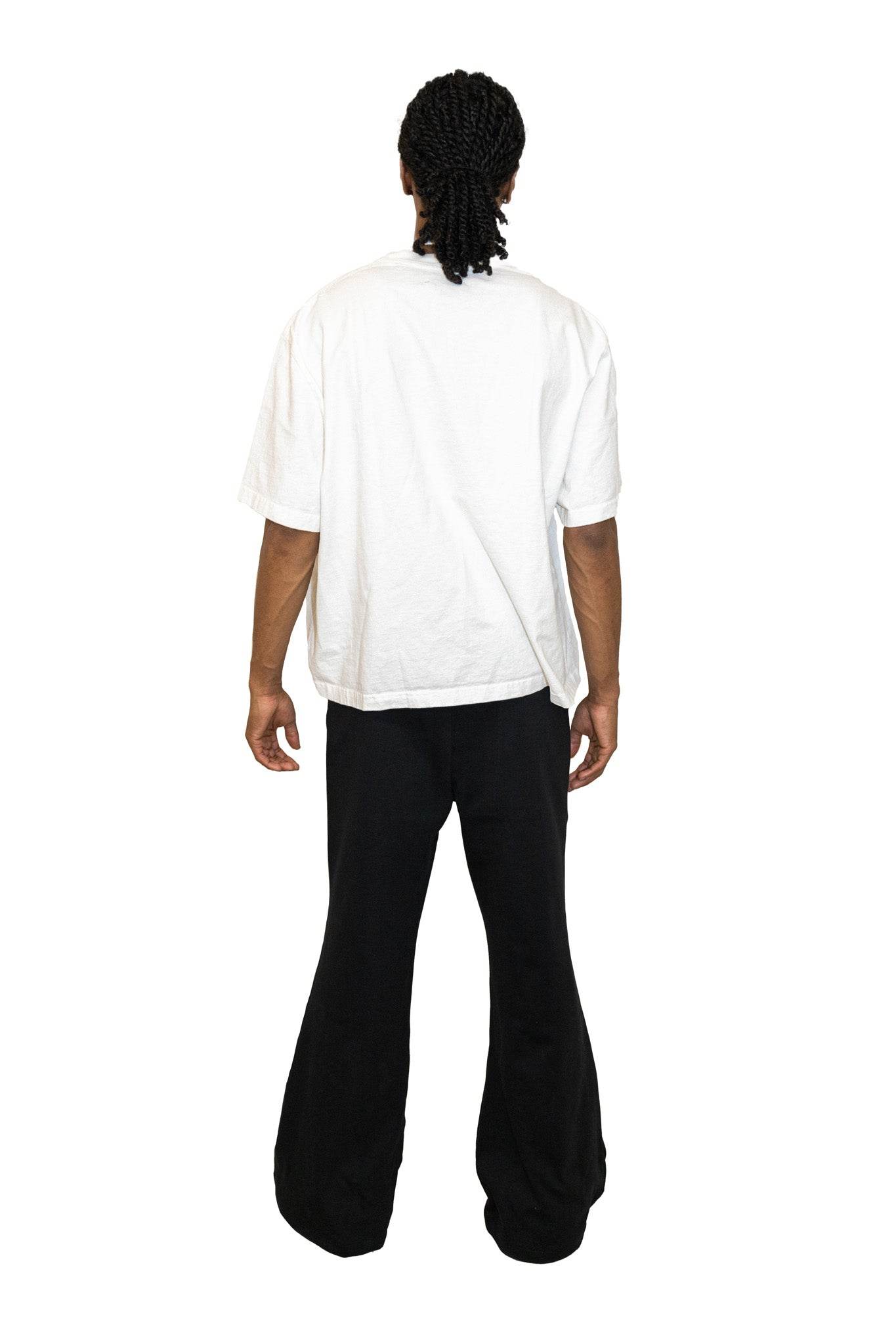 Labeless Boyfriend Bootcut Joggers - Hesperia