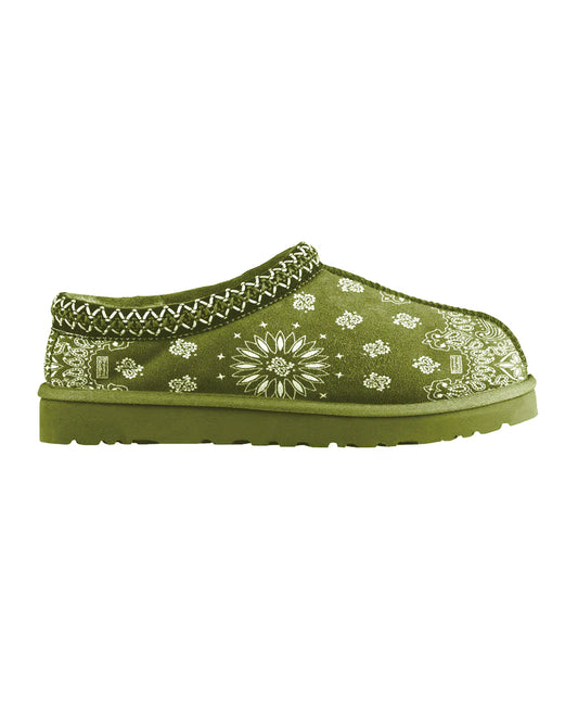 Bravest Studios Paisley Slippers In Olive