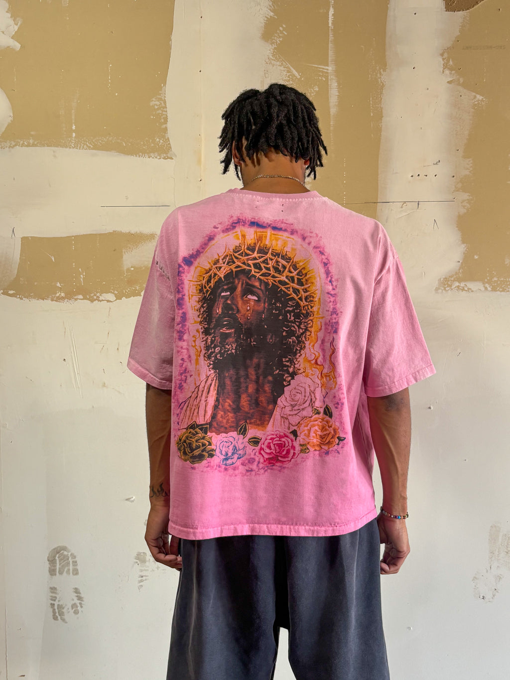 Hesperia Arbitrary Jesus Tee Pink