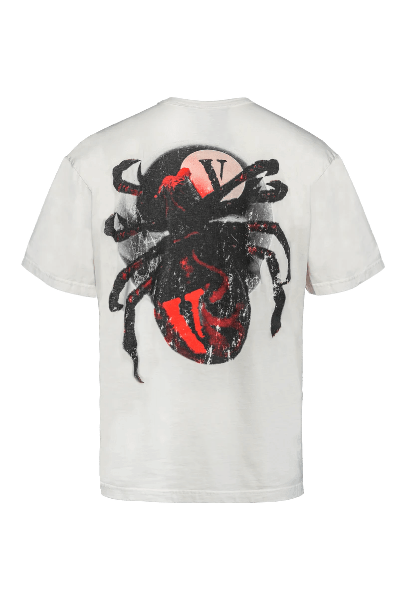 Vlone Streetweiser Tee In White - Hesperia