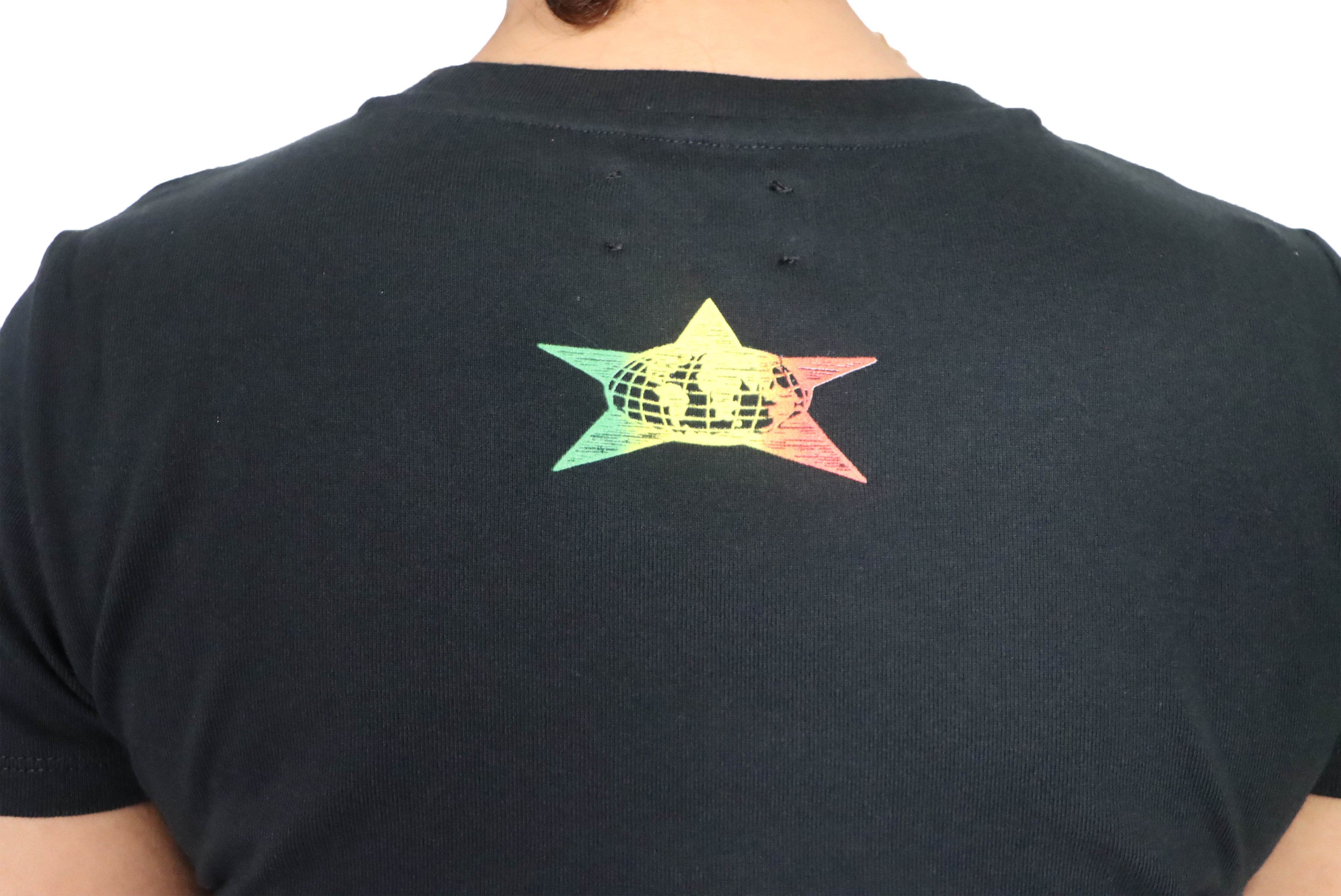 Barriers Angel Baby Tee Black - Hesperia