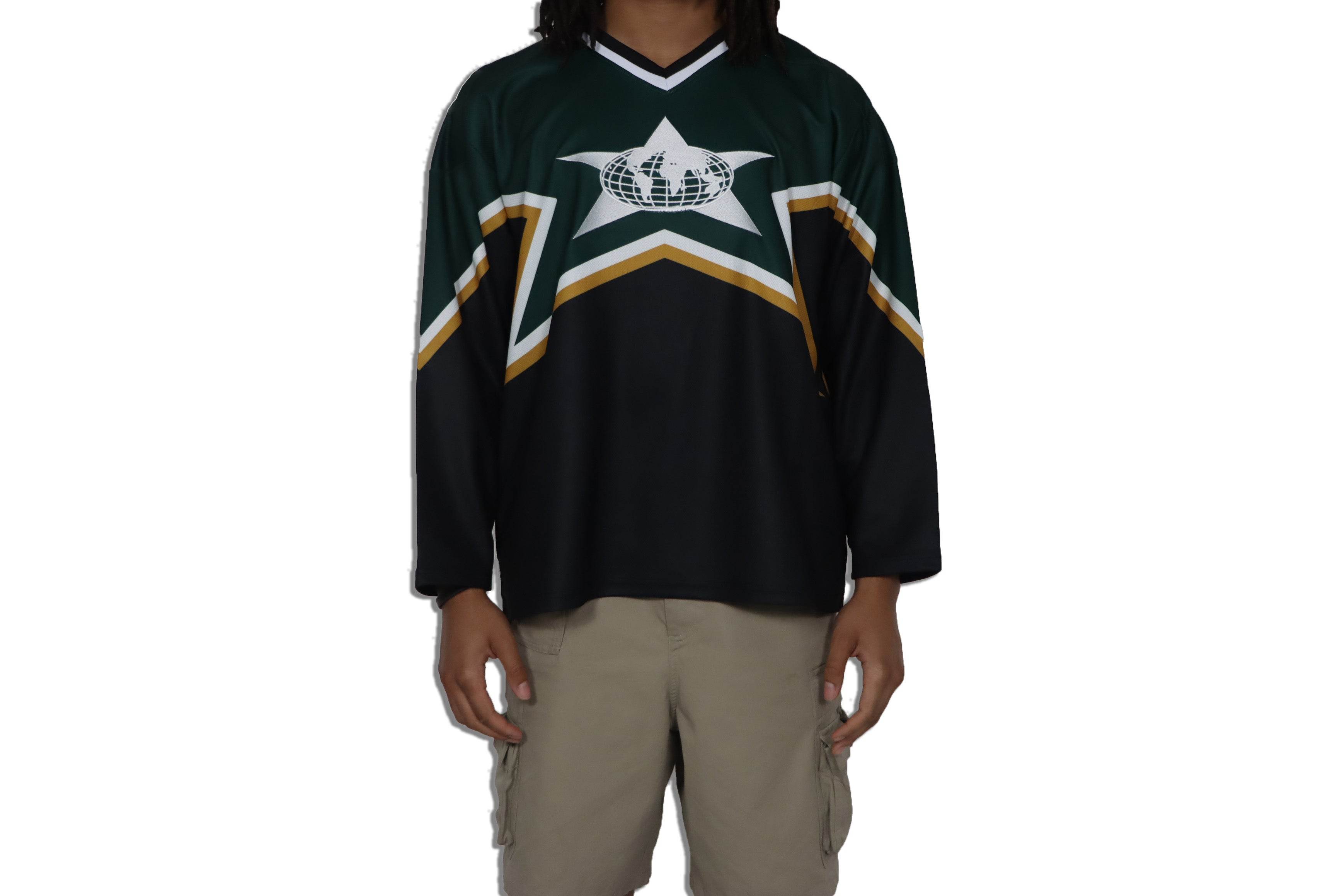 Barriers Hockey Jersey Green/Black - Hesperia