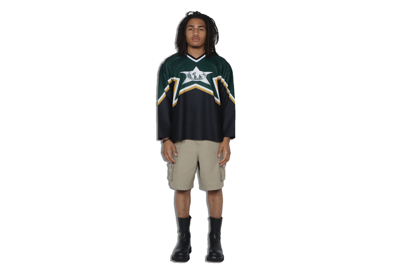 Barriers Hockey Jersey Green/Black