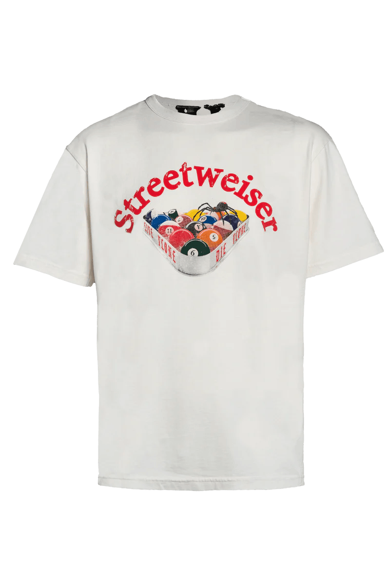 Vlone Streetweiser Tee In White - Hesperia