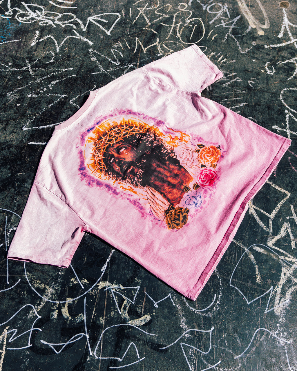 Hesperia Arbitrary Jesus Tee Pink