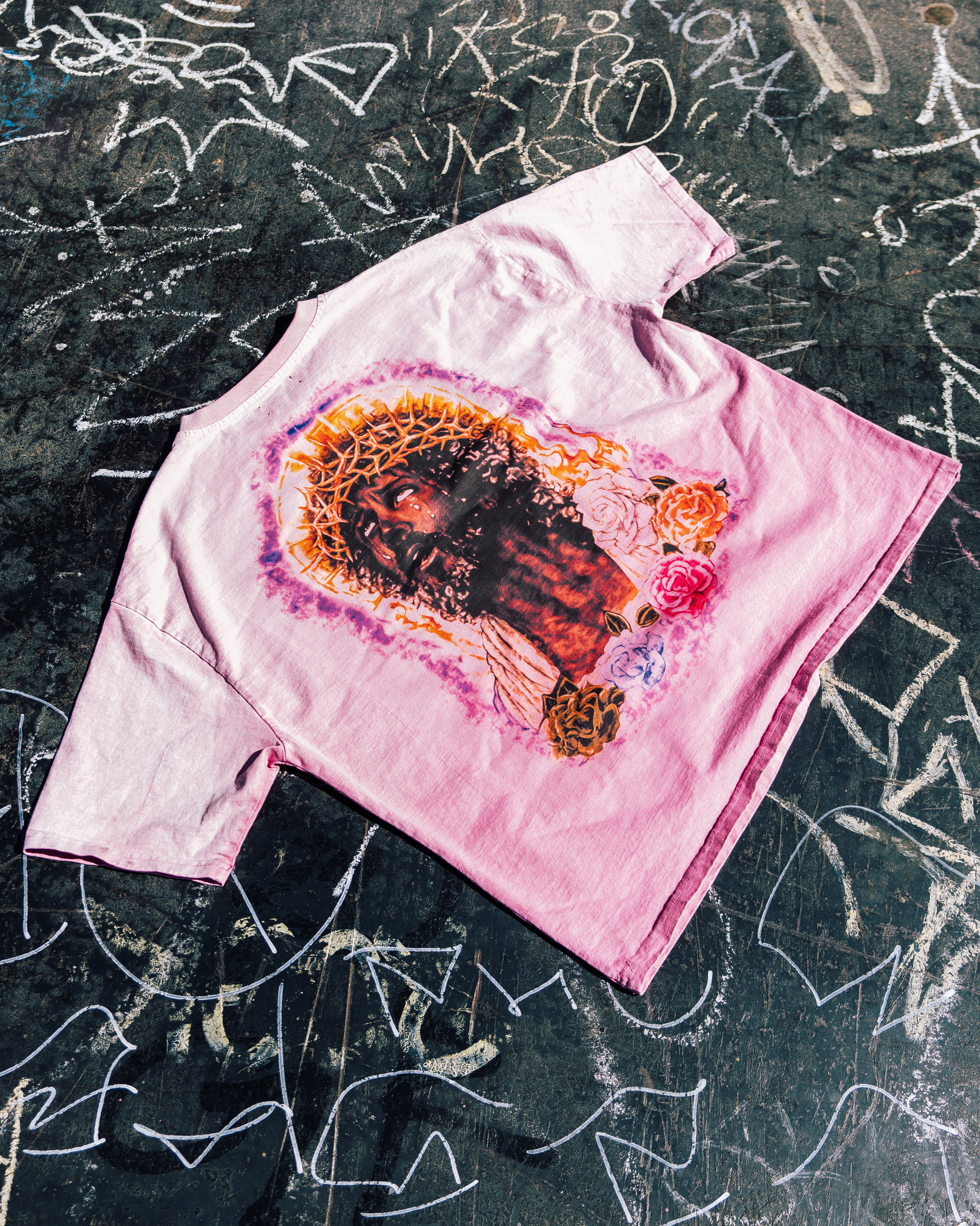 Hesperia Arbitrary Jesus Tee Pink