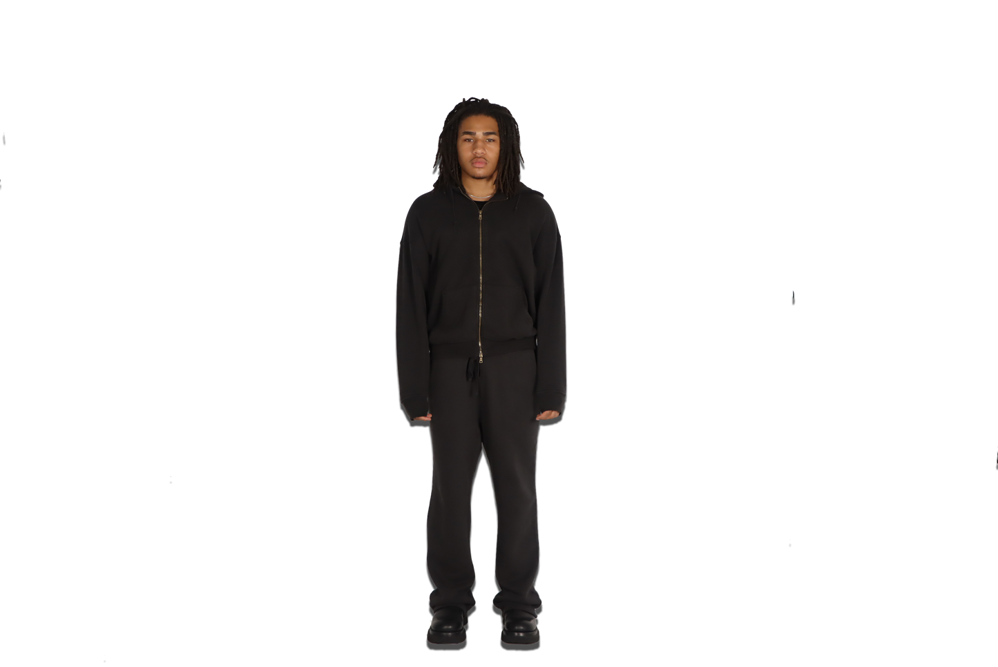 Elwood Relaxed Core Sweatpants In Black