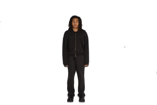 Elwood Relaxed Core Sweatpants In Black