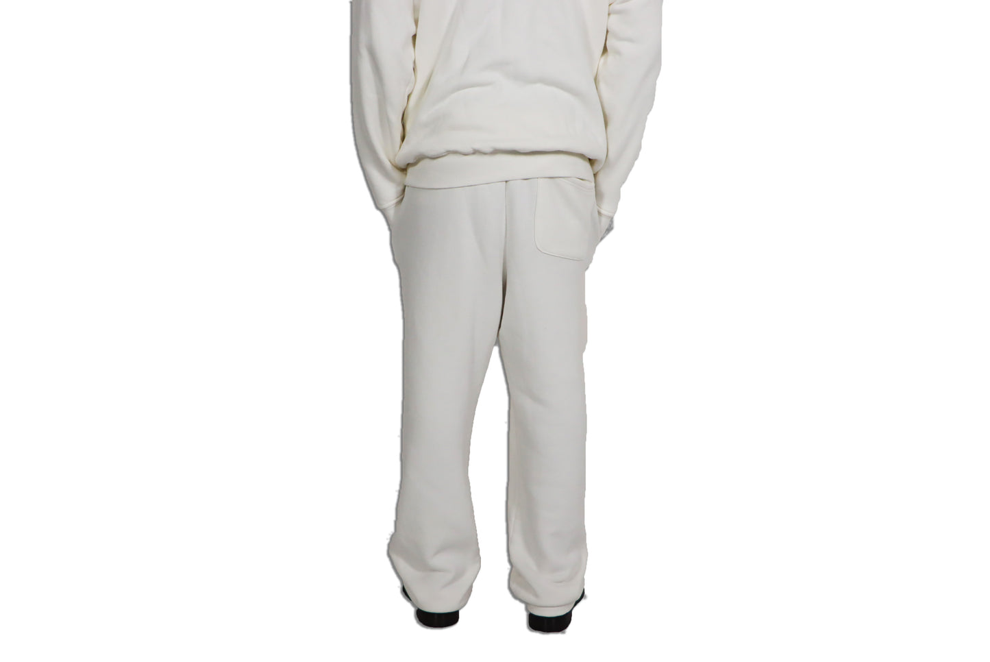 Elwood Relaxed Core Sweatpants In White