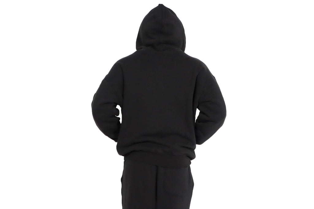 Elwood Thermal Zip Up Hoodie in Charcoal - Hesperia