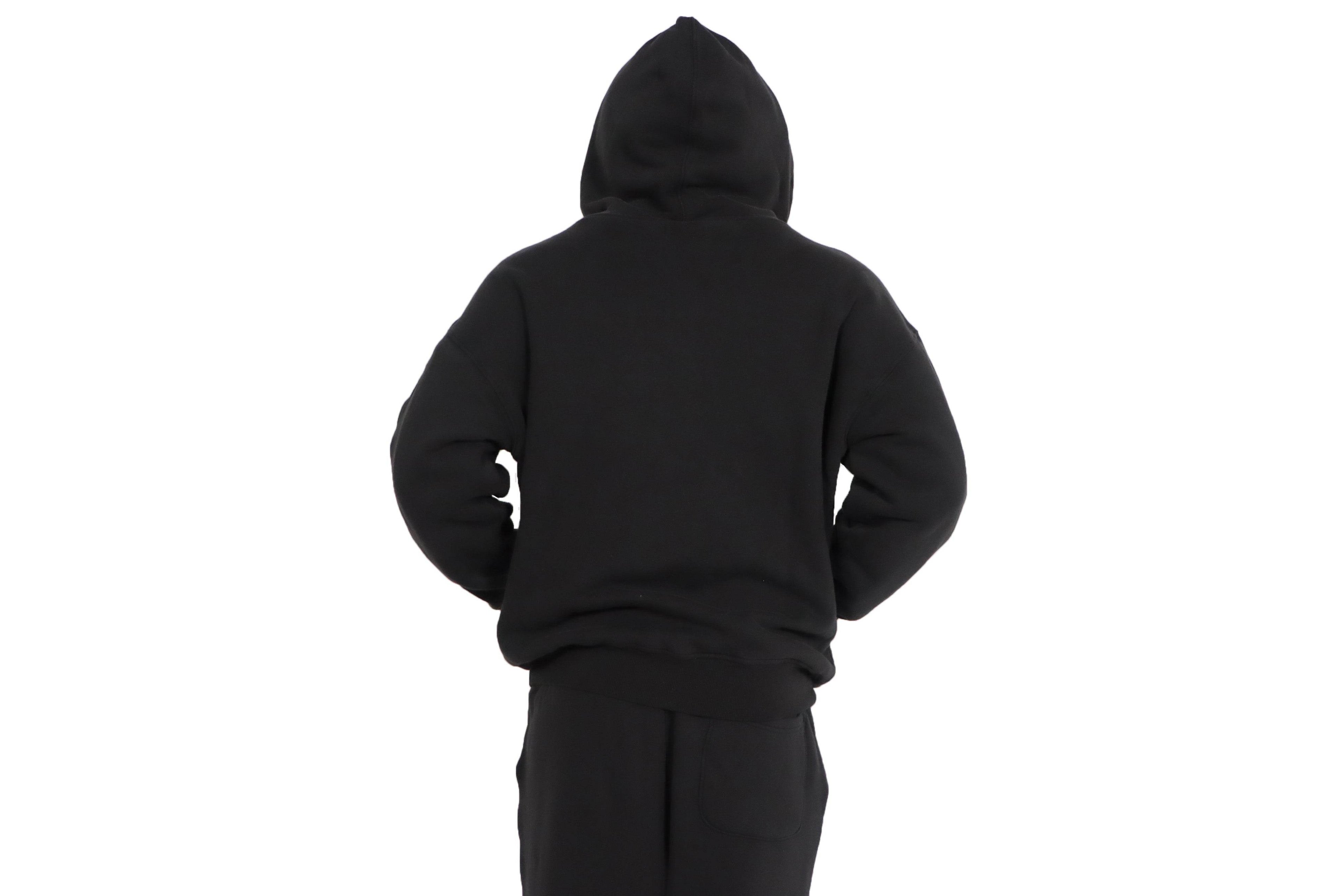Elwood Thermal Zip Up Hoodie in Charcoal - Hesperia