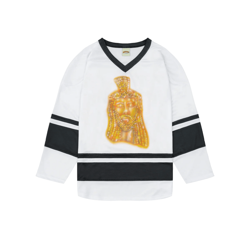 Bravest Studios Jesus Piece Hockey Jersey - Hesperia