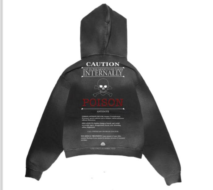 Mood Swings Antidote Hoodie In Black - Hesperia