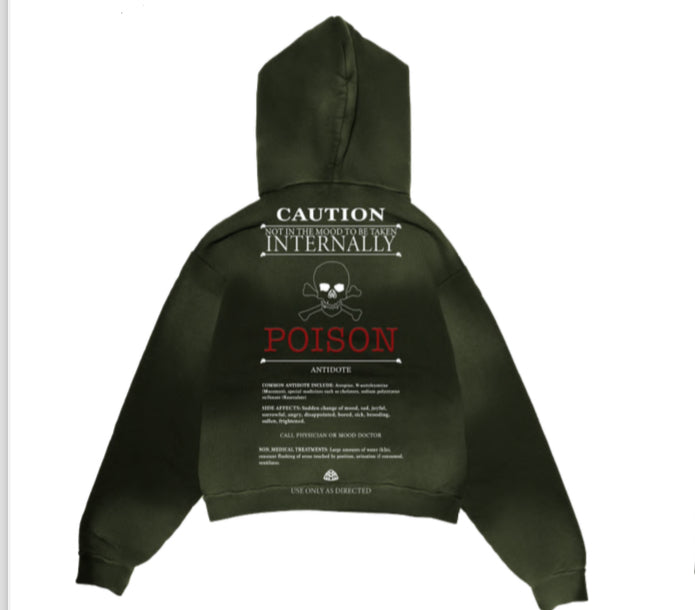 Mood Swings Antidote Hoodie in Green