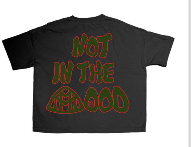 Mood Swings Logo Tees SS24 In Black - Hesperia