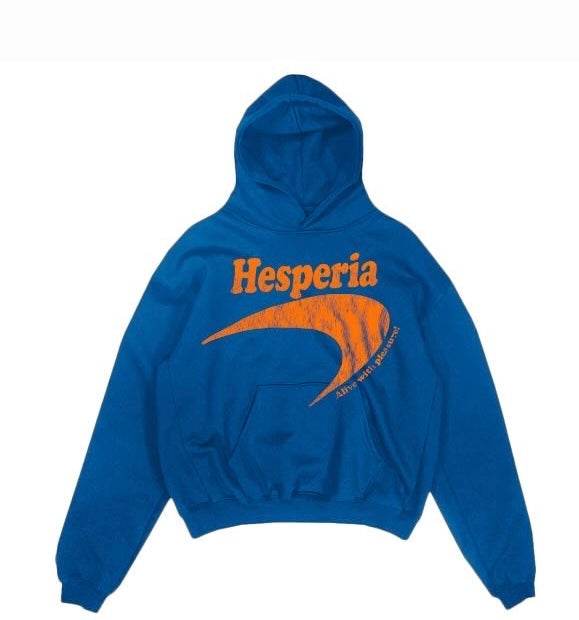 Hesperia Newport Hoodie In Blue - Hesperia
