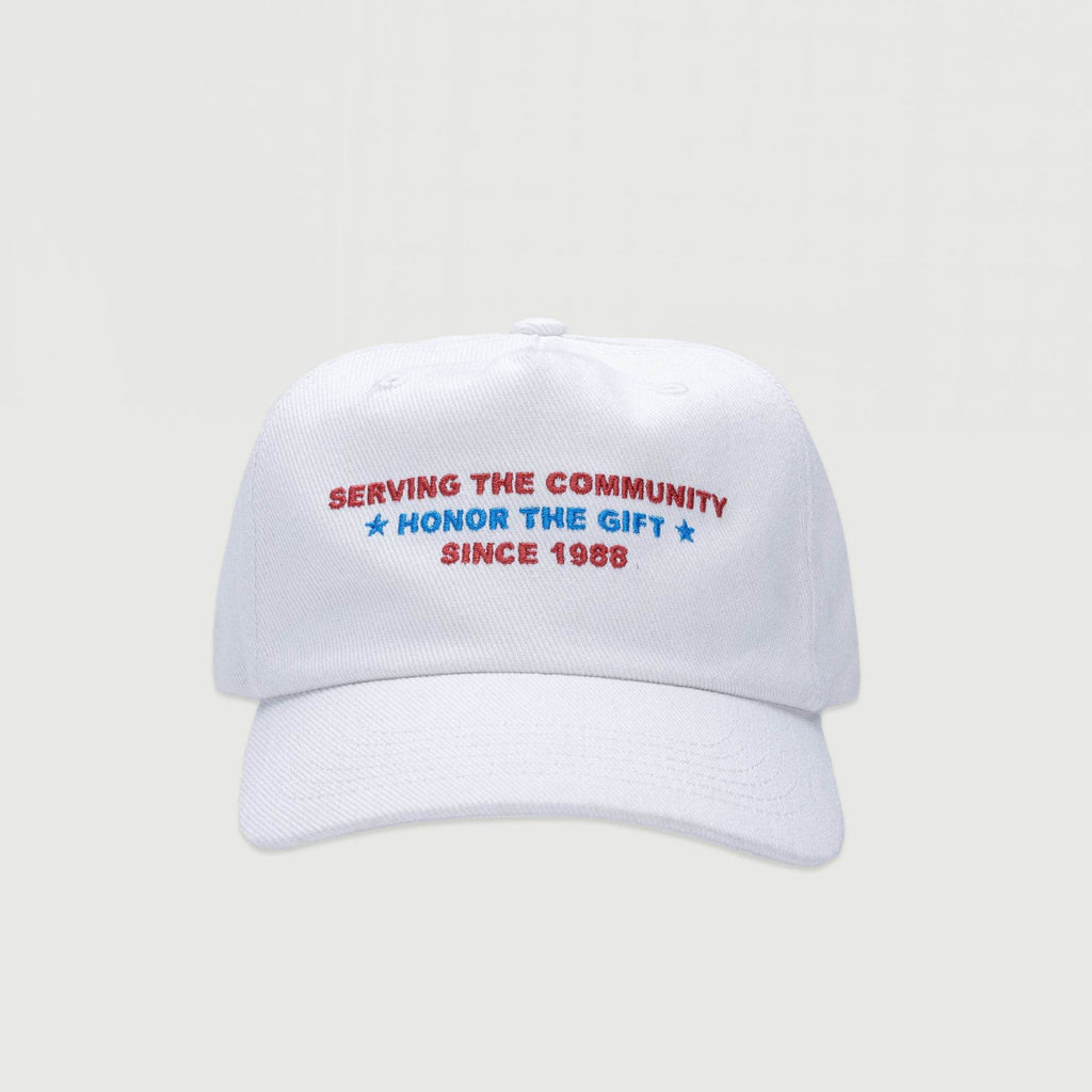 Honor The Gift Community Trucker Cap In White - Hesperia