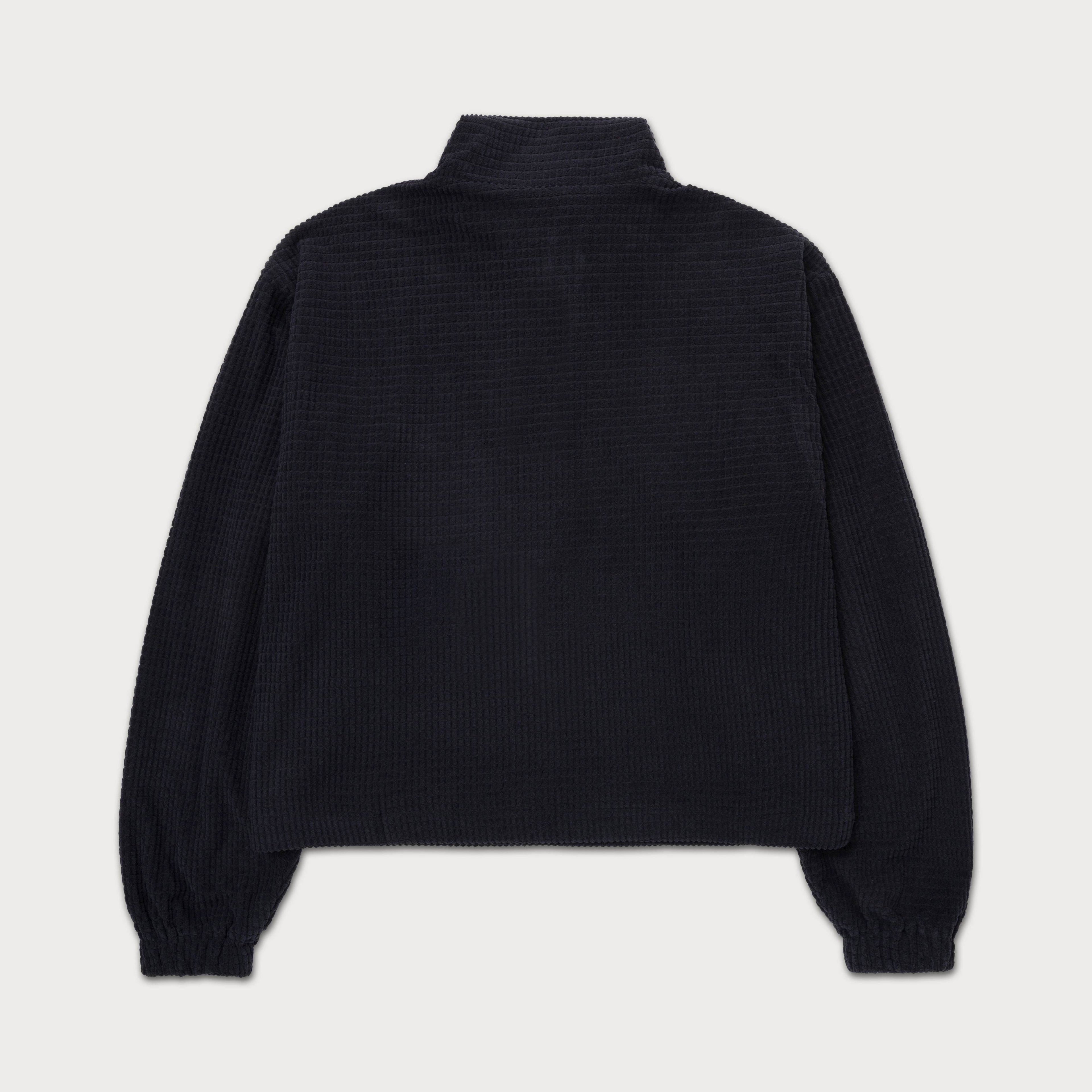 Honor The Gift Knitted Anorak In Black - Hesperia