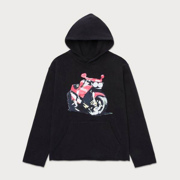 Honor The Gift Speedbike Hoodie In Black - Hesperia
