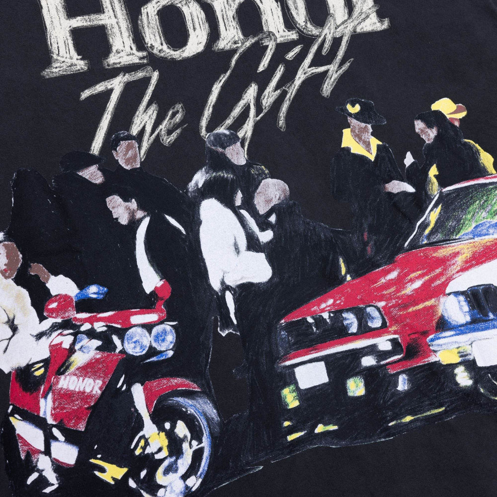 Honor The Gift Shift Tee In Black - Hesperia