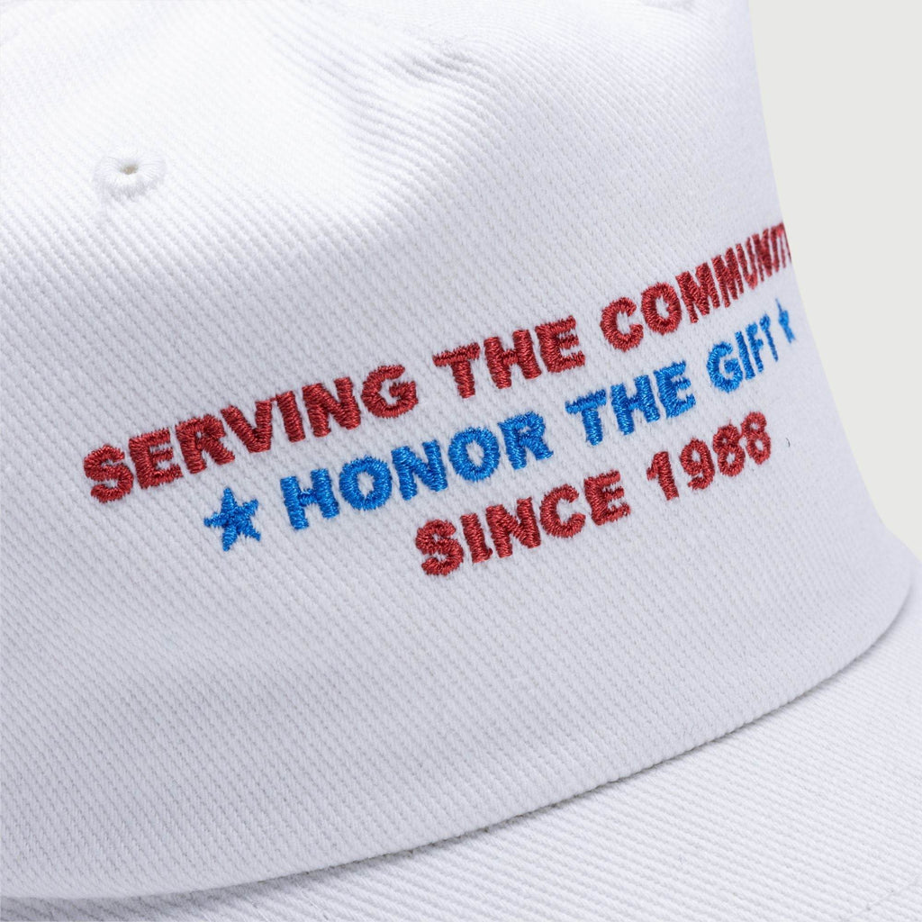 Honor The Gift Community Trucker Cap In White - Hesperia