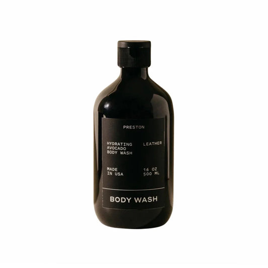 Avocado Oil Infused Body Wash In Leather