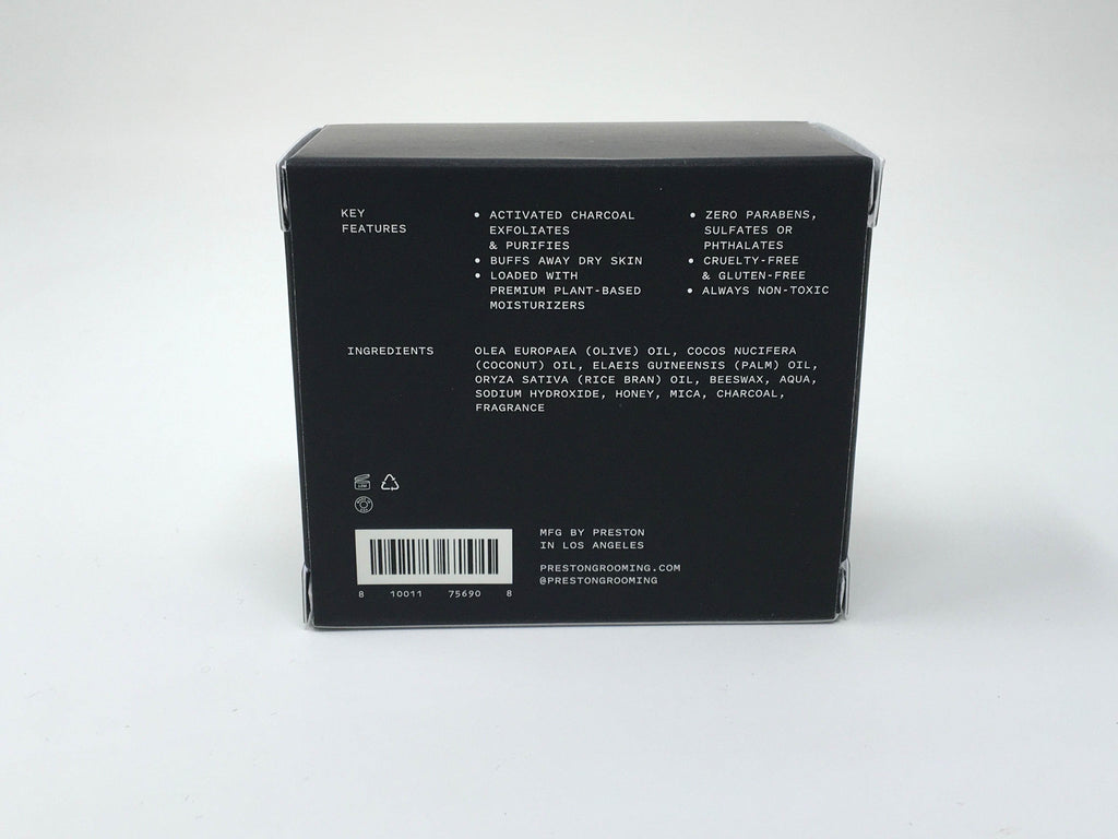 Detoxifying Charcoal Soap - Hesperia