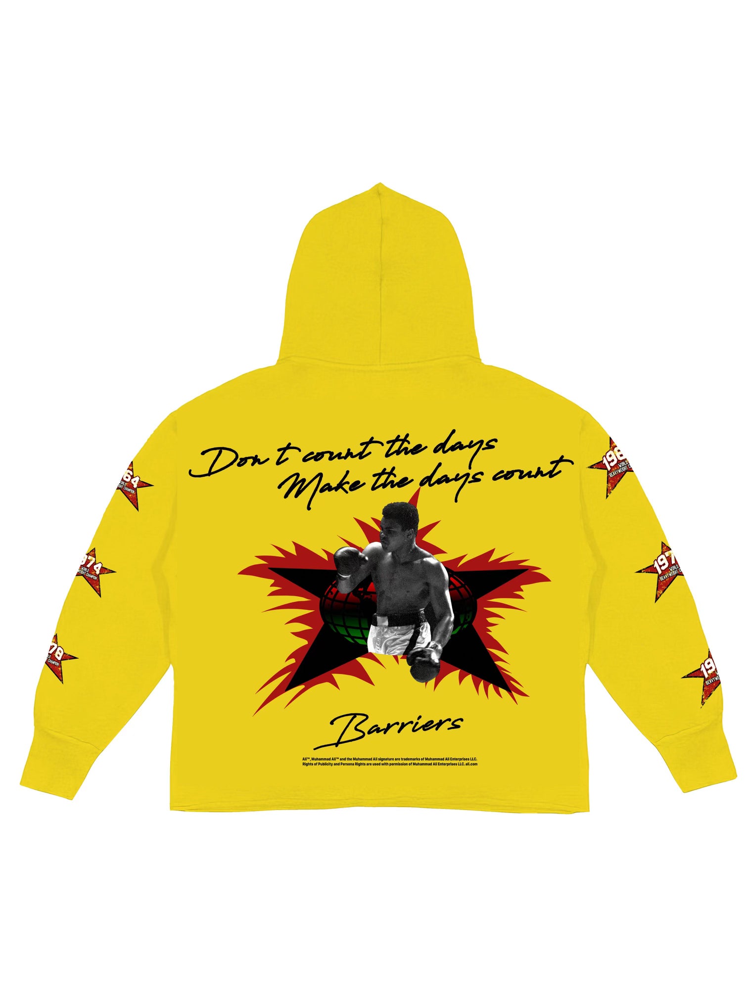 Barriers Muhammad Ali Hoodie - Hesperia