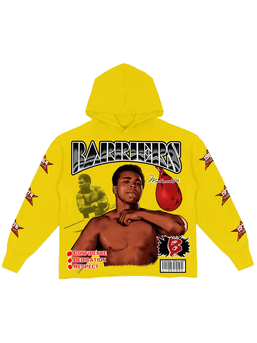 Barriers Muhammad Ali Hoodie - Hesperia