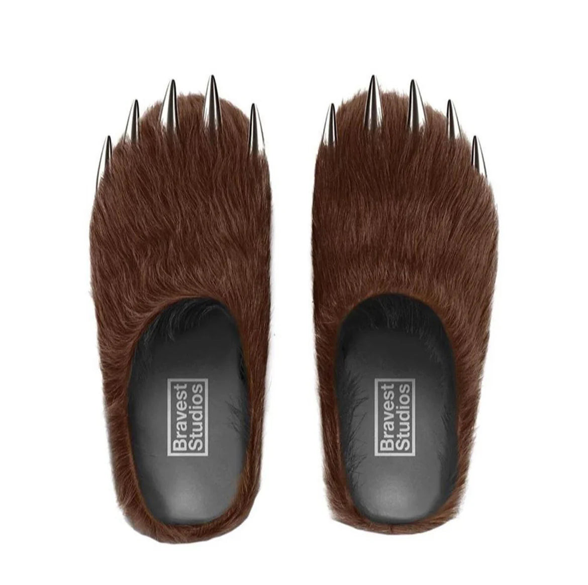 Bravest Studio Bear Claw Mules In Brown