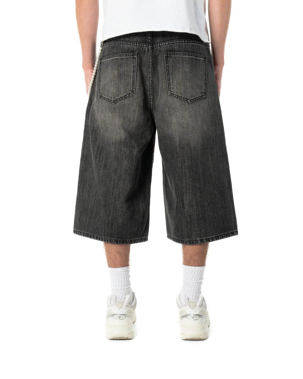 Bravest Studios Union Jorts In Black - Hesperia